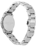 Calvin Klein City Grey Dial Silver Steel Strap Watch for Women - K2G23161