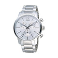 Calvin Klein City White Dial Silver Steel Strap Watch for Men - K2G27146