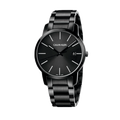 Calvin Klein City Quartz Black Dial Black Steel Strap Watch for Men - K2G2G4B1