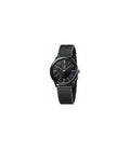 Calvin Klein Minimal Black Dial Black Mesh Bracelet Watch for Women - K3M22421