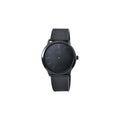 Calvin Klein Minimal Black Dial Black Mesh Bracelet Watch for Men - K3M224B1