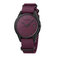 Calvin Klein Tone Maroon Dial Maroon NATO Strap Watch for Men - K7K514UP