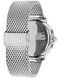 Calvin Klein High Noon Black Dial Silver Mesh Bracelet Watch for Men - K8M21121