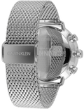 Calvin Klein High Noon Silver Dial Silver Mesh Bracelet Watch for Men - K8M27126