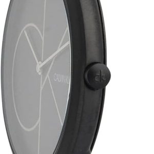 Calvin Klein Minimal Black Dial Black Mesh Bracelet Watch for Men - K3M5145X