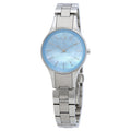 Calvin Klein Simplicity Blue Dial Silver Steel Strap Watch for Women - K432314N