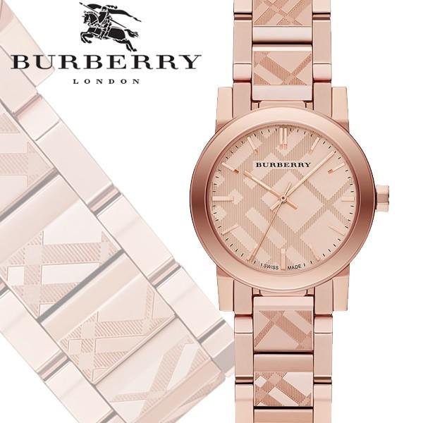 Burberry The City Rose Gold Dial Rose Gold Steel Strap Watch for Women - BU9235