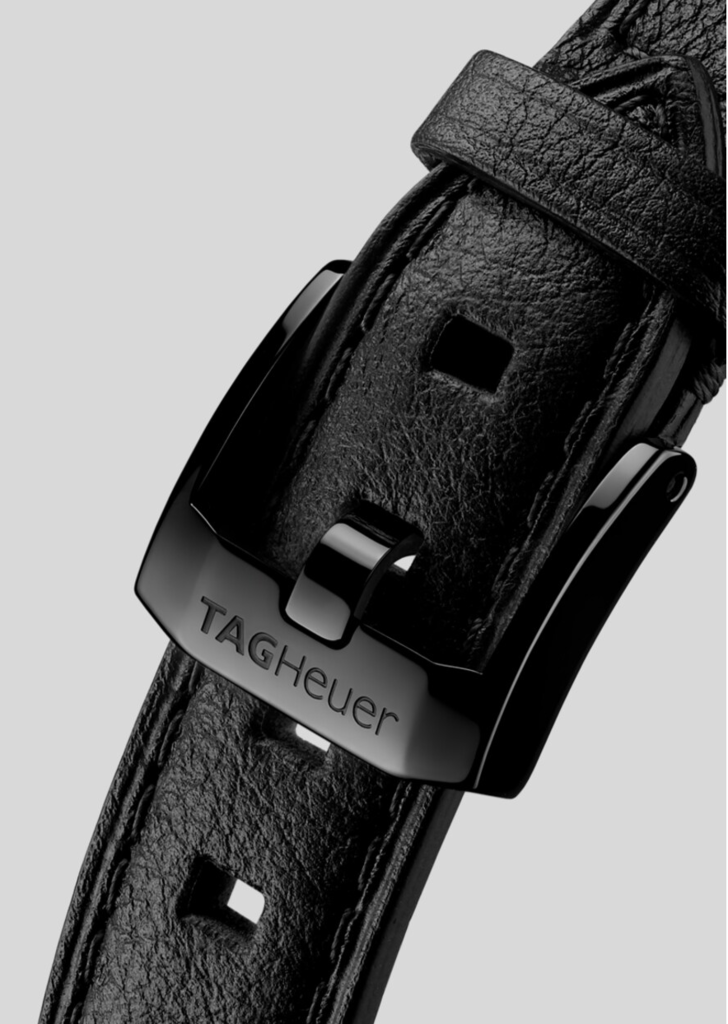 Tag Heuer Formula 1 35mm Quartz Black Dial Black Leather Strap Watch for Women - WBJ1314.FC8230