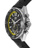 Tag Heuer Formula 1 Chronograph Black Dial Black Rubber Strap Watch for Men - CAZ101AC.FT8024