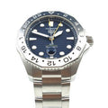 Tag Heuer Aquaracer Professional 300 GMT Automatic Blue Dial Silver Steel Strap Watch for Men - WBP2010.BA0632