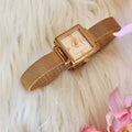 Coach Cass White Dial Rose Gold Mesh Bracelet Watch for Women - 14503698