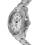 Tag Heuer Aquaracer Professional 200 Date White Dial Silver Steel Strap Watch for Men - CBP1111.BA0627