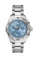 Tag Heuer Aquaracer Professional 200 Date Blue Dial Silver Steel Strap Watch for Men - CBP1112.BA0627