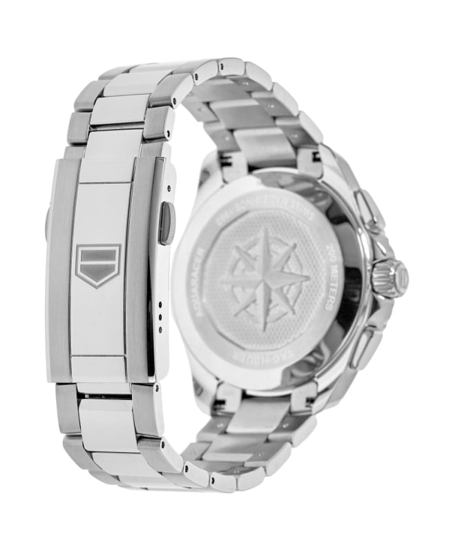 Tag Heuer Aquaracer Professional 200 Date Blue Dial Silver Steel Strap Watch for Men - CBP1112.BA0627