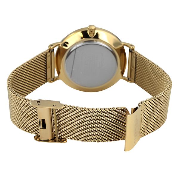 Coach Perry White Dial Gold Mesh Bracelet Watch for Women - 14503125