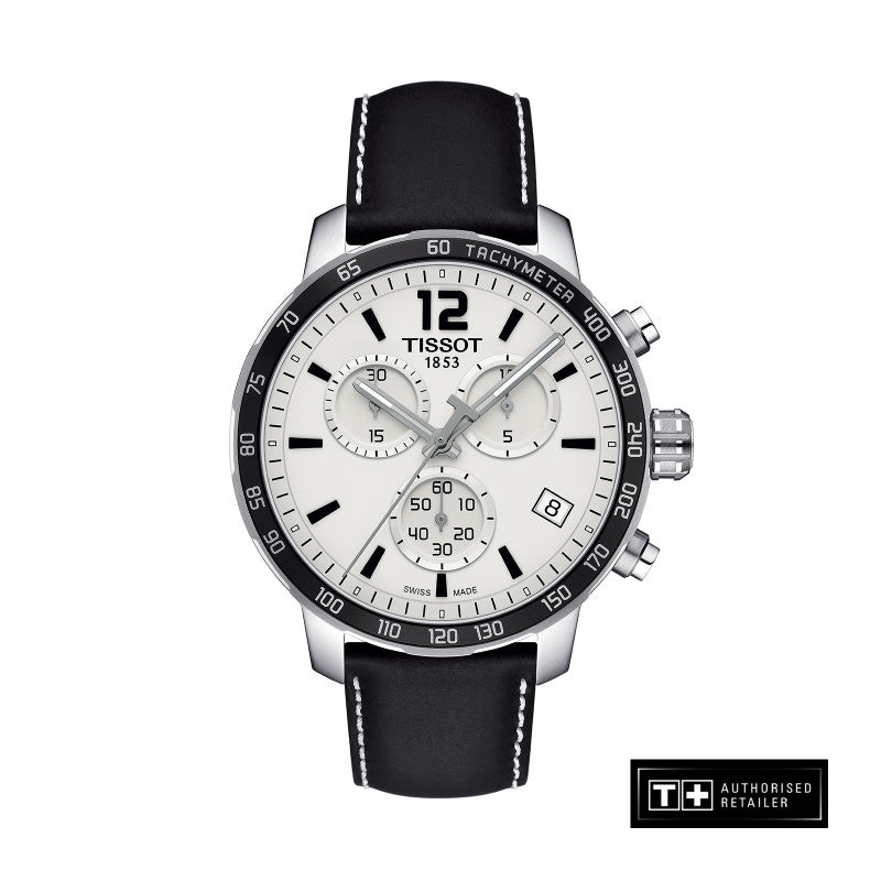 Tissot Quickster Chronograph Quartz Watch For Men - T095.417.16.037.00