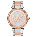 Michael Kors Parker Gold Dial Two Tone Steel Strap Watch for Women - MK6314