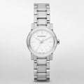 Burberry The City Silver Dial Silver Steel Strap Watch for Women - BU9200