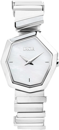 Dior Gem Dior Mother of Pearl Dial Silver Steel Strap Watch for Women - CD18111X1073