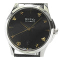 Gucci G Timeless Automatic Black Dial Watch For Women - YA126469