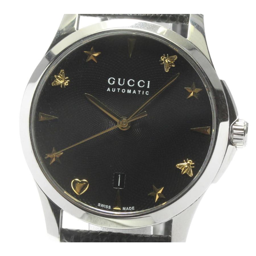 Gucci G Timeless Automatic Black Dial Watch For Women - YA126469