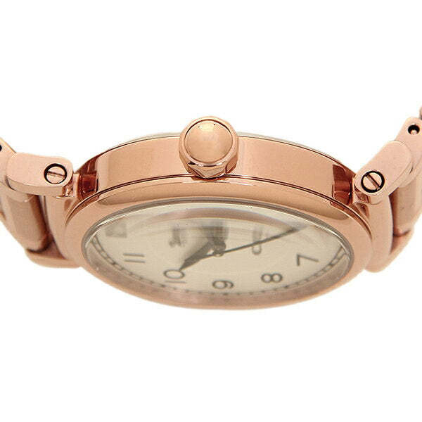 Coach Madison White Dial Rose Gold Steel Strap Watch for Women - 14502395