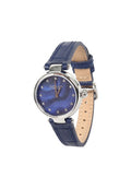 Coach Park Navy Blue Dial Navy Blue Leather Strap Watch for Women - 14503535