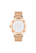 Coach Perry White Dial Rose Gold Steel Strap Watch for Women - 14503708