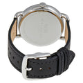 Coach Delancey White Dial Black Leather Strap Watch for Women - 14502714