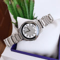 Movado Bold Crystal Pave Silver Dial Silver Steel Strap Watch for Women - 3600254