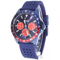 Guess Odyssey Analog Blue Dial Blue Rubber Strap Watch For Men - W1108G1