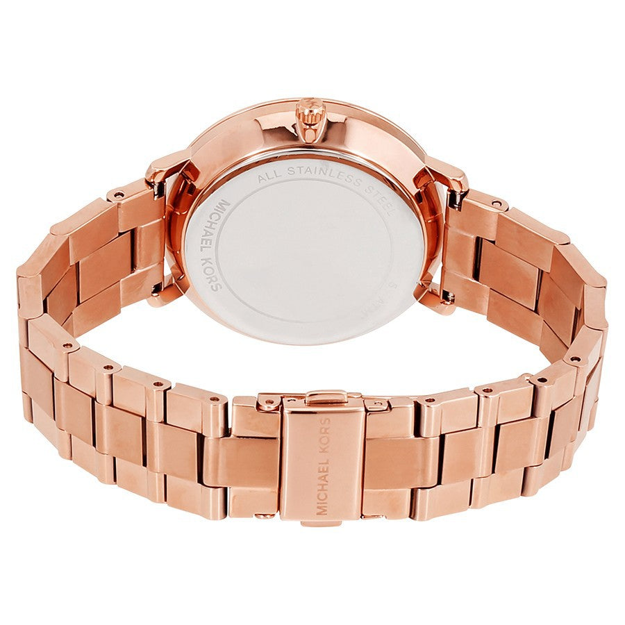 Michael Kors Jaryn Rose Gold Dial Rose Gold Steel Strap Watch for Women - MK3621