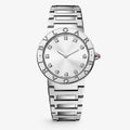 Bvlgari Bvlgari Bvlgari Lady Diamonds Silver Dial Silver Steel Strap Watch for Women - BVLGARI103696