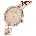 Swarovski Cosmopolitan Diamonds Gold Dial Rose Gold Steel Strap Watch for Women - 5517800