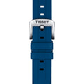 Tissot T Sport PRC 200 Chronograph Blue Rubber Strap Watch For Men - T114.417.17.047.00