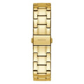 Guess Night Life Diamonds Black Dial Gold Steel Strap Watch for Women - GW0405L2