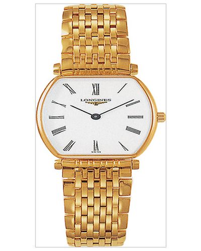 Longines La Grande Classique de Longines Tonneau 22 Yellow Gold Watch for Women - L4.205.2.11.8