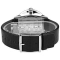 Calvin Klein Accent Black Dial Black Leather Strap Watch for Men - K2Y2X1CU