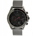 Hugo Boss Ikon Chronograph Grey Dial Grey Mesh Bracelet Watch for Men - 1513443