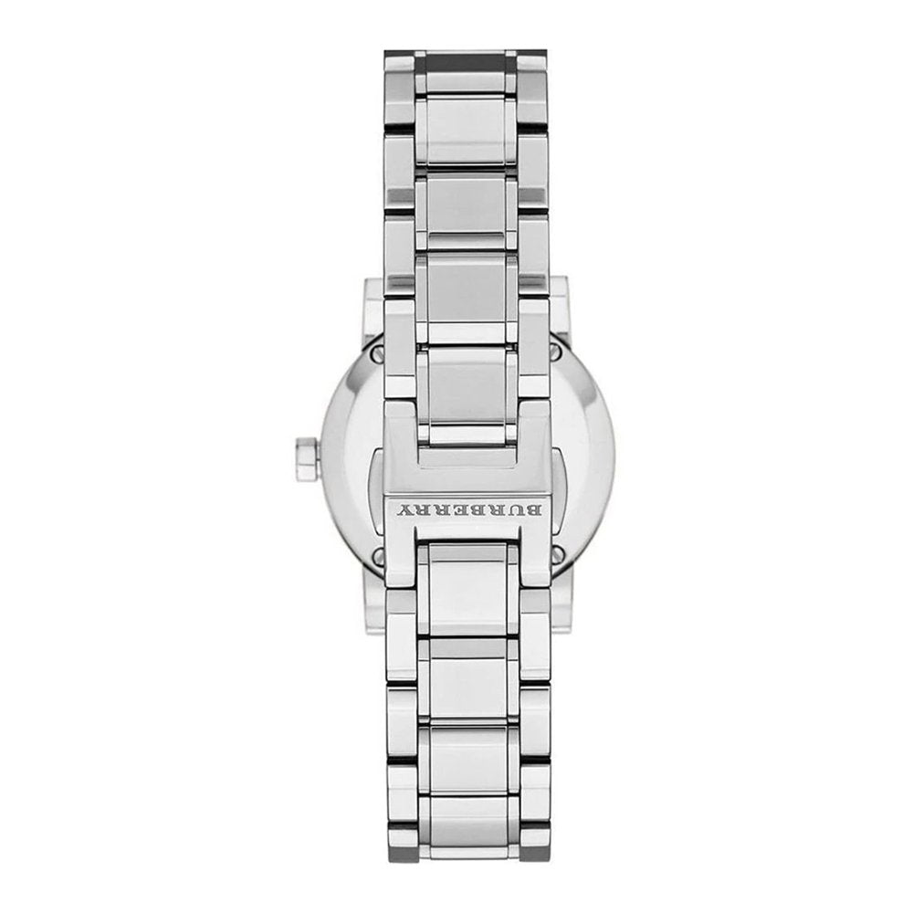 Burberry The City Silver Dial Silver Steel Strap Watch for Women - BU9200