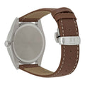 Tissot Gentleman Blue Dial Brown Leather Strap Watch For Men - T127.410.16.041.00