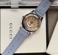 Gucci G Timeless Automatic Mother of Pearl Dial Watch For Women - YA1264113