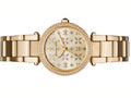 Michael Kors Parker Gold Dial Gold Steel Strap Watch for Women - MK6469