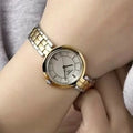 Tissot Flamingo Mother of Pearl Dial Two Tone Steel Strap Watch For Women - T094.210.22.111.01