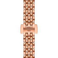 Tissot Lovely Mother of Pearl Dial Rose Gold Steel Strap Watch for Women - T140.009.33.111.00