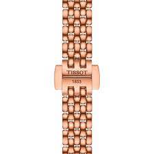 Tissot Lovely Mother of Pearl Dial Rose Gold Steel Strap Watch for Women - T140.009.33.111.00