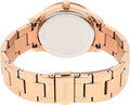 Fossil Stella Rose Gold Dial Rose Gold Steel Strap Watch for Women - ES3590