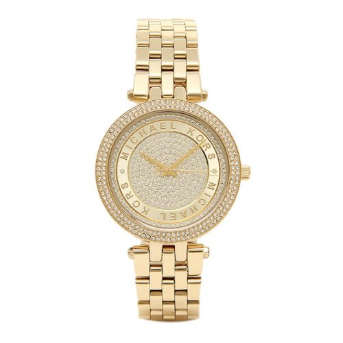 Michael Kors Darci Gold Dial Gold Steel Strap Watch for Women - MK3445