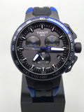 Tissot T Race Cycling 44.5mm Dark Blue Strap Watch For Men - T111.417.37.441.06