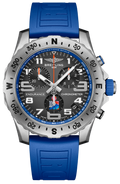 Breitling Endurance Pro Ironman World Championship Grey Dial Blue Rubber Strap Watch for Men - E823103A1M1S1